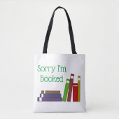 Het spijt me dat ik Canvas tas ben. (Voorkant)