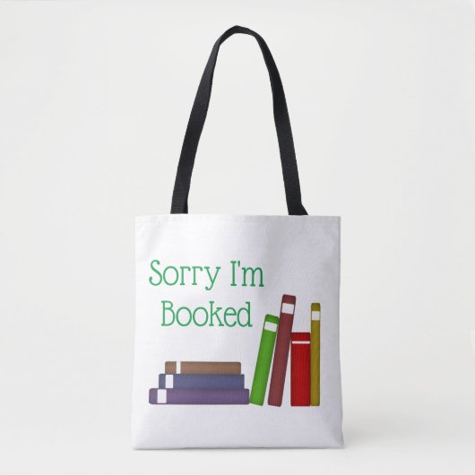 Het spijt me dat ik Canvas tas ben. (Voorkant)