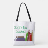 Het spijt me dat ik Canvas tas ben. (Achterkant)