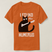 Het spijt me dat ik deze Humerus Cat Black Humoure T-shirt (Design voorkant)