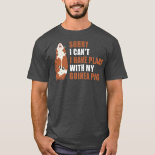 Het spijt me dat ik geen plannen heb met mijn cavi t-shirt