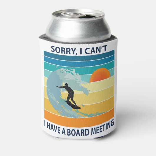 Het spijt me dat ik geen raad van bestuur heb die blikjeskoeler (Blikje Achterkant)