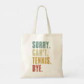 Het spijt me dat ik geen Tennis kan vinden, grappi Tote Bag (Achterkant)