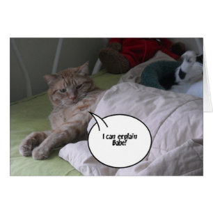 Het spijt me dat ik groet.