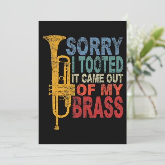 Het spijt me dat ik het uit m'n hoofd heb gehaald. kaart (Staand voorkant)