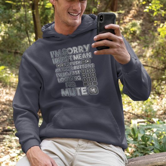 Het spijt me dat ik je Buttonnen niet wilde laten  T-shirt