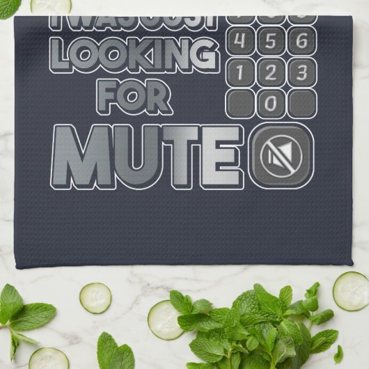 Het spijt me dat ik je Buttonnen niet wilde laten  Theedoek (Gevouwen)