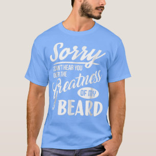 Het spijt me dat ik je niet mag horen over de groo t-shirt