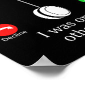 Het spijt me dat ik je telefoontje heb gemist op m poster (Hoek)