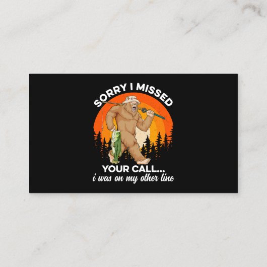 Het spijt me dat ik je telefoontje heb gemist... V Visitekaartje (Achterkant)