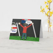 Het spijt me dat ik je verjaardagskaart ben verget kaart (Gele Bloem)