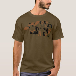 Het spijt me dat ik laat ben, ik zag een koe Funny T-shirt