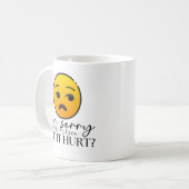 "Het spijt me dat ik met mijn ogen rolde" Funny Co Koffiemok (Voorkant links)