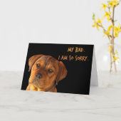 Het spijt me dat ik mijn slechte Kaart heb geprest (Gele Bloem)