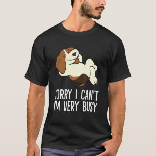 Het spijt me dat ik niet erg druk ben met het slik t-shirt