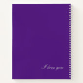 Het spijt me dat ik Spiral Notitieboek vergeef. (Achterkant)