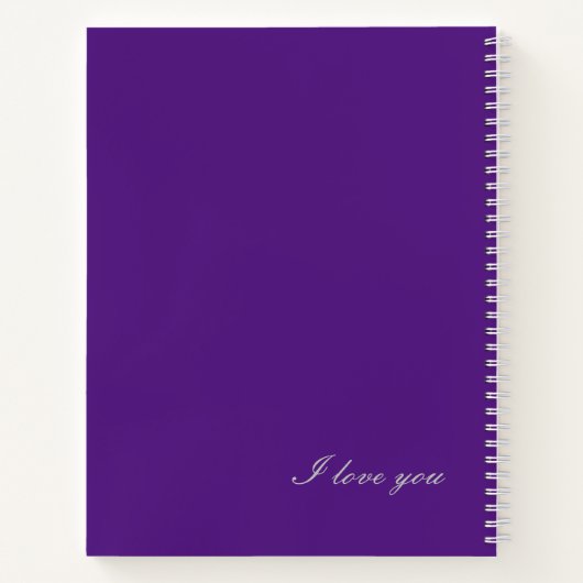 Het spijt me dat ik Spiral Notitieboek vergeef. (Achterkant)