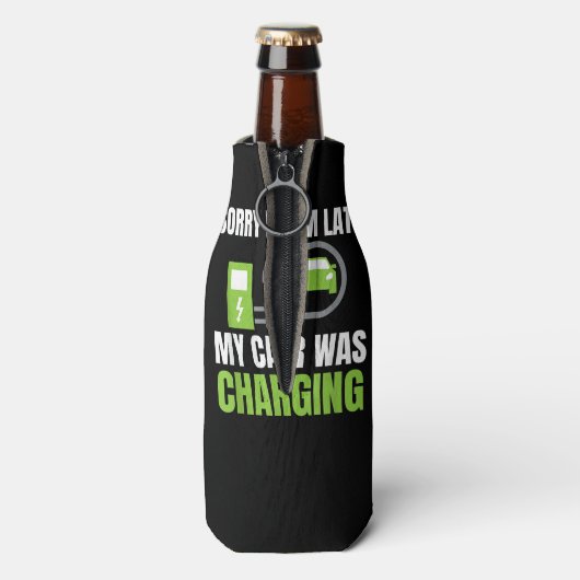 Het spijt me dat ik te laat ben... Mijn auto heeft Flesjeskoeler (Fles Achterkant)