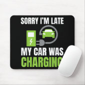 Het spijt me dat ik te laat ben... Mijn auto heeft Muismat (Met muis)