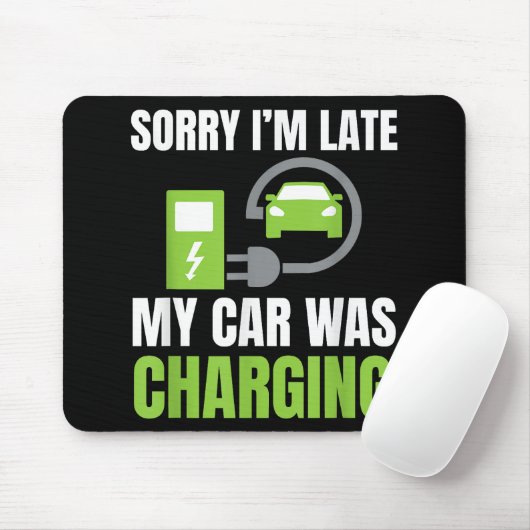 Het spijt me dat ik te laat ben... Mijn auto heeft Muismat (Met muis)