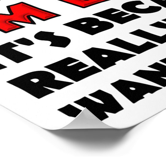 Het spijt me dat ik te laat Poster ben. (Hoek)