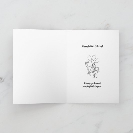 Het spijt me dat ik vergeten ben dat ik te grappig kaart (Binnen)