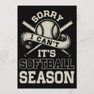 Het spijt me dat ik zijn softball t-shirts niet ve kaart