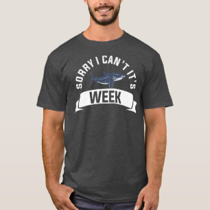 Het spijt me dat ik zijn week voor een haaiendalg t-shirt