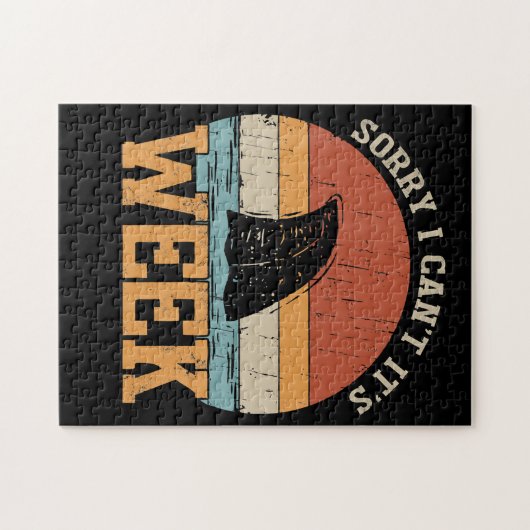 Het spijt me dat ik zijn weke grappige haaienvinne legpuzzel (Horizontaal)