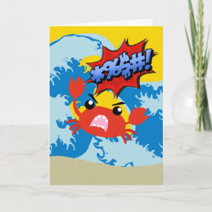 Het spijt me dat je het gevoel hebt dat Crabby zic Kaart