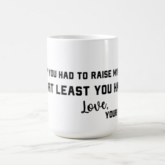 Het spijt me dat je mijn broers en zussen grappige koffiemok (Center)