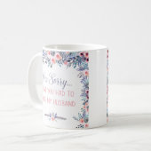 Het spijt me dat je mijn man moest oplichten. koffiemok (Voorkant links)