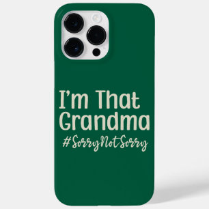 Het spijt me dat oma geen spijt heeft Case-Mate iPhone 14 pro max hoesje