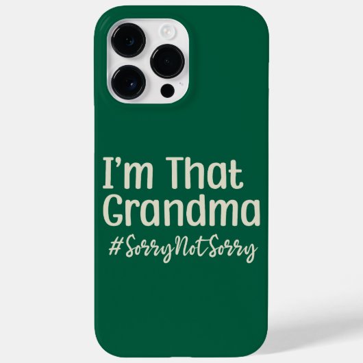 Het spijt me dat oma geen spijt heeft Case-Mate iPhone case (Achterkant)