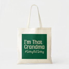 Het spijt me dat oma geen spijt heeft tote bag