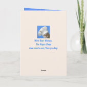 Het spijt me echt dat Cute Cat Apology Kaart (Achterkant)