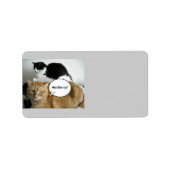 Het spijt me etiket (Voorkant)