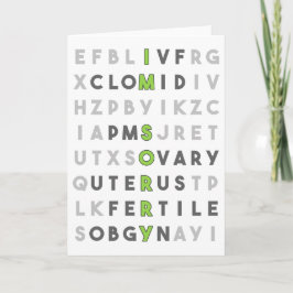 Het spijt me (groen) kaart