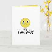 Het spijt me heel erg Kaarten (Gele Bloem)