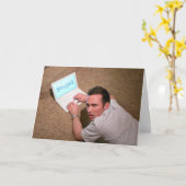 Het spijt me, ik ben een idioot kaart (Gele Bloem)