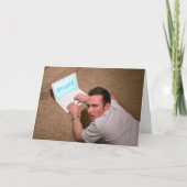 Het spijt me, ik ben een idioot kaart (Voorkant)