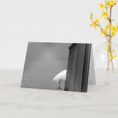 Het spijt me je te zien gaan kaart (Gele Bloem)