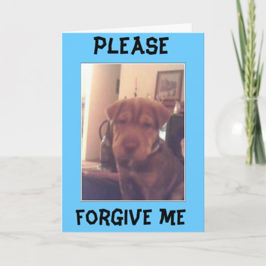 het spijt me kaart (Voorkant)