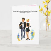 Het spijt me kaart (Gele Bloem)