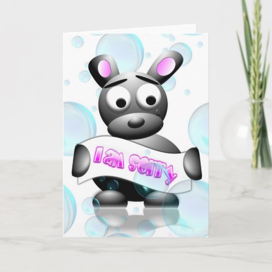 Het spijt me kaart (Voorkant)