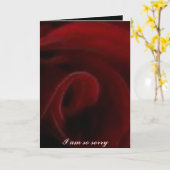 Het spijt me kaart (Gele Bloem)