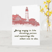 Het spijt me kaart (Gele Bloem)