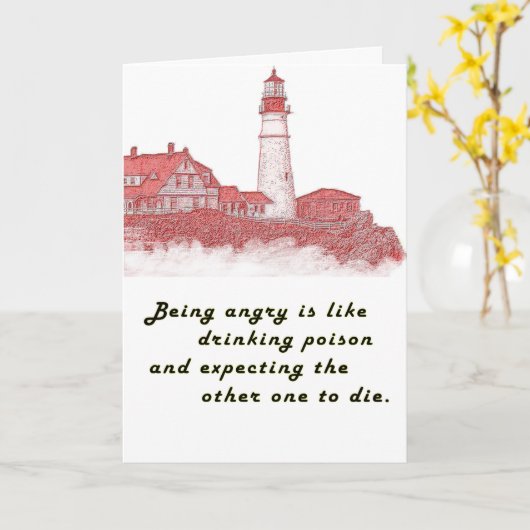 Het spijt me kaart (Gele Bloem)