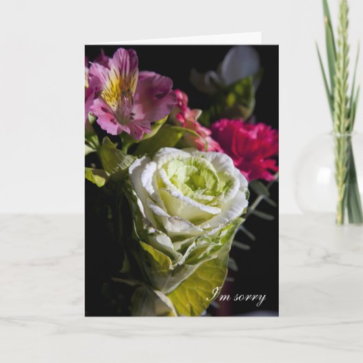 Het spijt me kaart (Voorkant)
