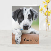 Het spijt me kaart (Gele Bloem)